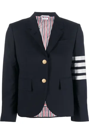 Thom Browne Blazer monopetto con dettaglio a 4 righe