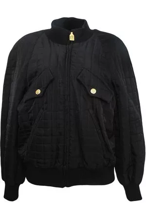 CHANEL Donna Giacche bomber - Bomber trapuntato anni '90 - Nero