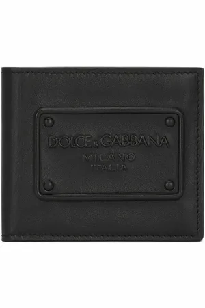 Dolce & Gabbana Portafoglio bi-fold con logo goffrato