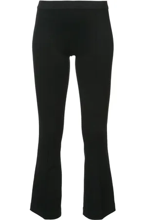 Helmut Lang Pantaloni svasati crop