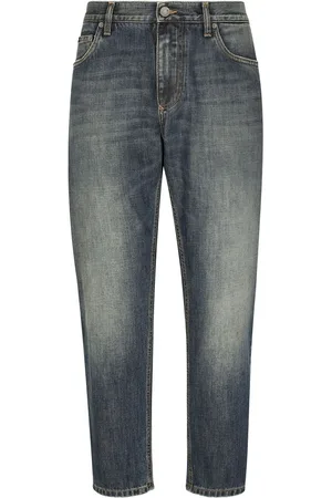 Dolce & Gabbana Jeans affusolati con applicazione
