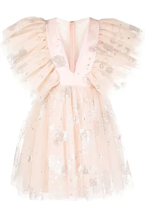 Macgraw Abito Tabetha in tulle con paillettes