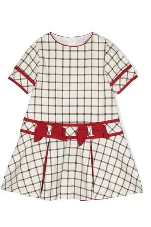 PATACHOU Abito midi Interlock a quadri