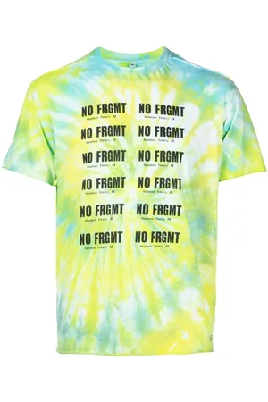 Stain Shade T-shirt con fantasia tie dye Off-White x Hiroshi Fujiwara