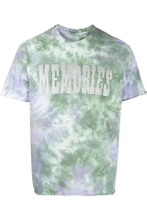 Stain Shade T-shirt con fantasia tie dye Off-White x Hiroshi Fujiwara