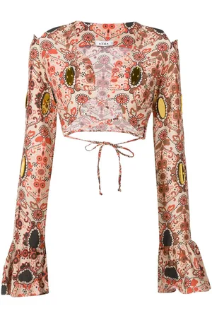 AMIR SLAMA Blusa a fiori