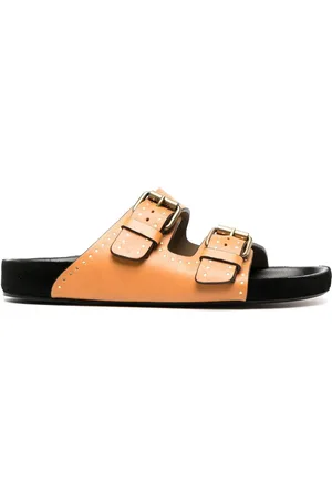 Isabel Marant Sandali slides Lennyo con fibbia
