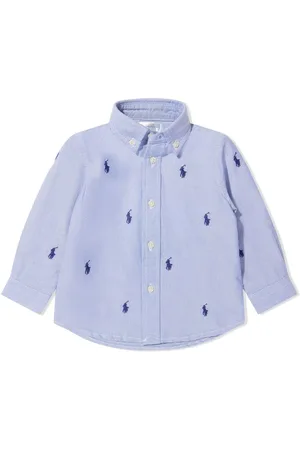 Ralph Lauren Camicia con ricamo Polo Pony