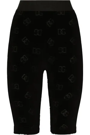 Dolce & Gabbana Shorts da ciclismo con logo DG