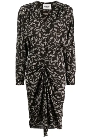 Marant Etoile Abito midi Danalia a portafoglio