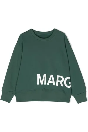 Maison Margiela Felpa girocollo con stampa