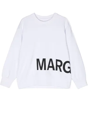 Maison Margiela Felpa girocollo con stampa