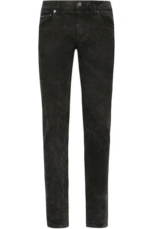 Dolce & Gabbana Jeans skinny con effetto marmo