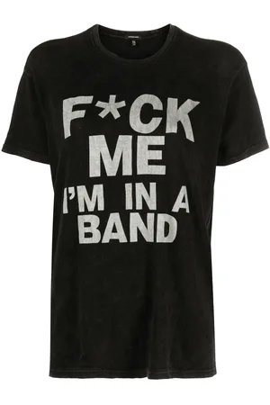 R13 T-shirt con stampa