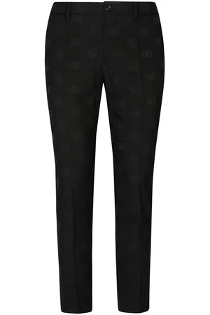 Dolce & Gabbana Pantaloni con monogramma jacquard