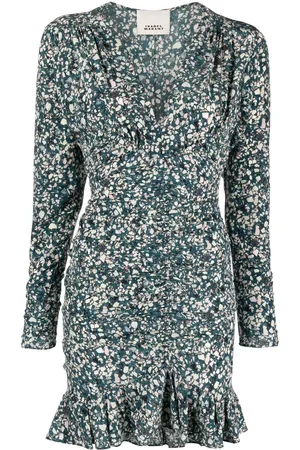 Isabel Marant Abito corto Lara a fiori