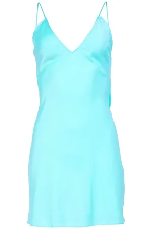 FLEUR DU MAL Abito sottoveste Crystal corto
