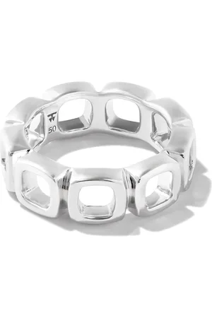 TOM WOOD Anello eternity con dettaglio cut-out
