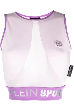 Philipp Plein Top corto con logo