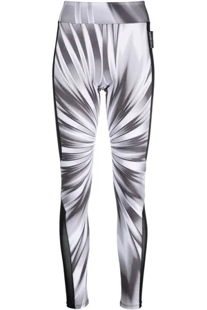 Philipp Plein Leggings con fantasia tie dye
