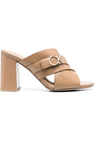 Calvin Klein Mules con placca logo