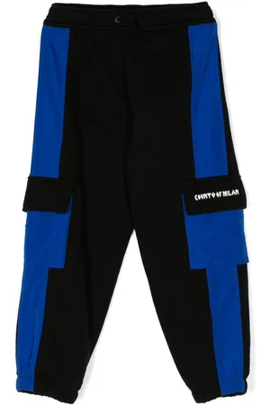MARCELO BURLON Pantaloni sportivi con stampa Pixel Logo