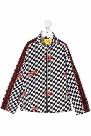 OFF-WHITE Giacca sportiva Chessboard