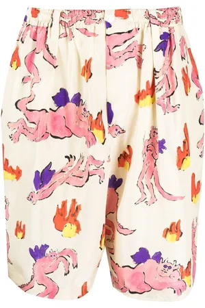 Marni Bermuda con stampa grafica
