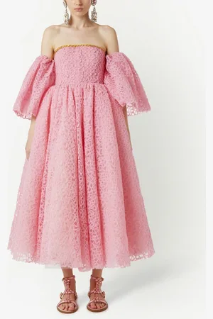 Giambattista Valli Abito midi con ricamo