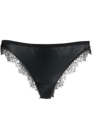 MAISON CLOSE Slip con bordo in pizzo