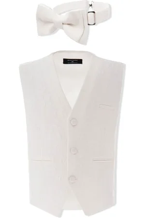 M. Moustache Gilet due pezzi jacquard