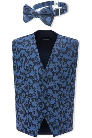M. Moustache Gilet con stampa barocca
