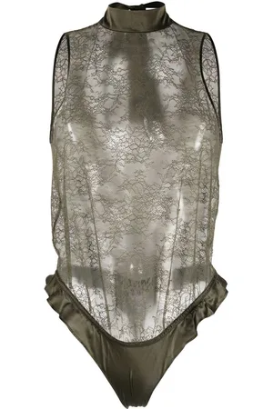 MAISON CLOSE Body in pizzo