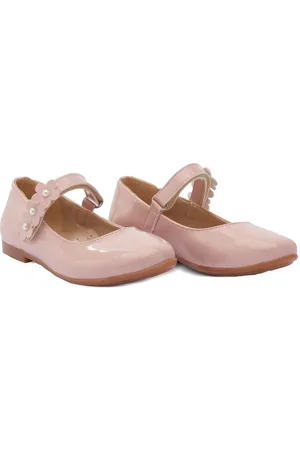 Tulleen Ballerine con cinturino a fiori