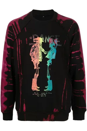 Stain Shade Felpa con stampa x Hiroshi Fujiwara