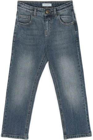 Golden Goose Jeans dritti a vita media