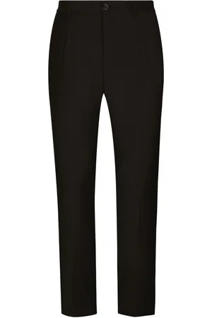 Dolce & Gabbana Pantaloni sartoriali con ricamo