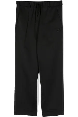 Maison Margiela Pantaloni dritti con ricamo