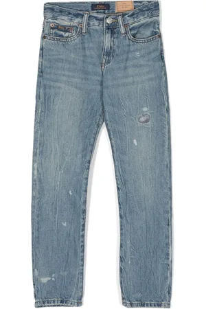 Ralph Lauren Jeans dritti con effetto vissuto