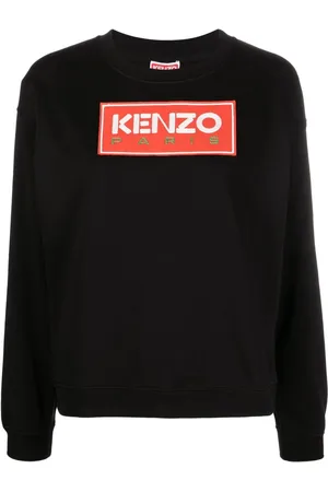 Kenzo Felpa girocollo con applicazione