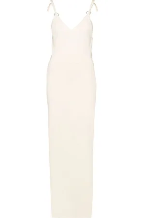 Paco rabanne Abito lungo con dettagli cut-out