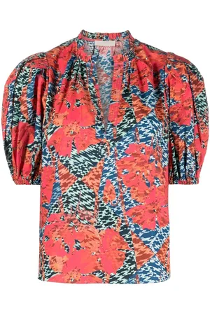 ULLA JOHNSON T-shirt Tillie con stampa