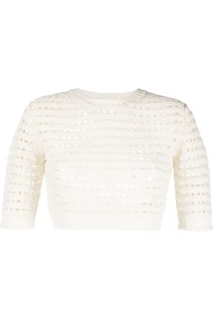 See by Chloé Top a maniche corte traforato