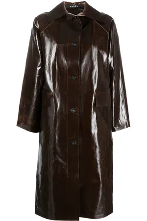 Kassl Editions Cappotto midi Skai