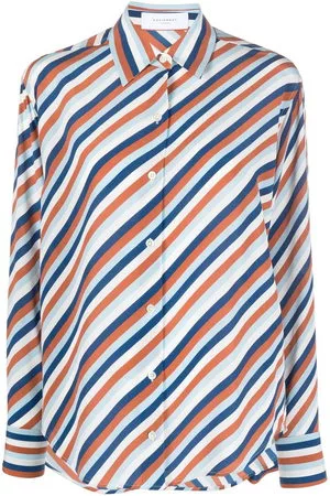 Equipment Camicia a righe - Blu
