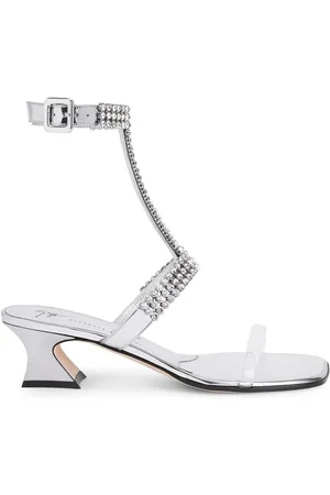 Giuseppe Zanotti Sandali Devine 45mm con crsistalli