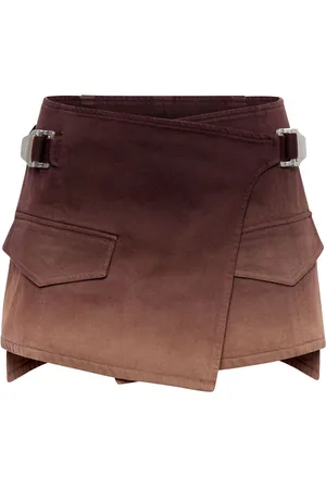 DION LEE Minigonna a portafoglio denim