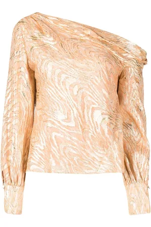 Simkhai Blusa Alice Moire con stampa