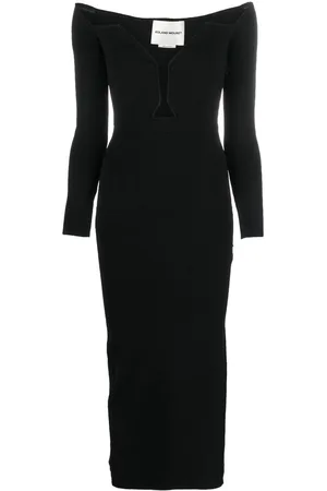 Roland Mouret Abito lungo con scollo a V