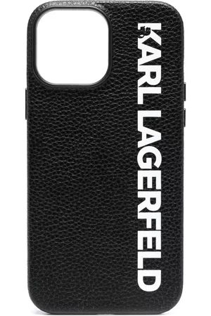 Karl Lagerfeld Uomo Custodie per cellulare - Cover per iPhone 13 K/Essential - Nero